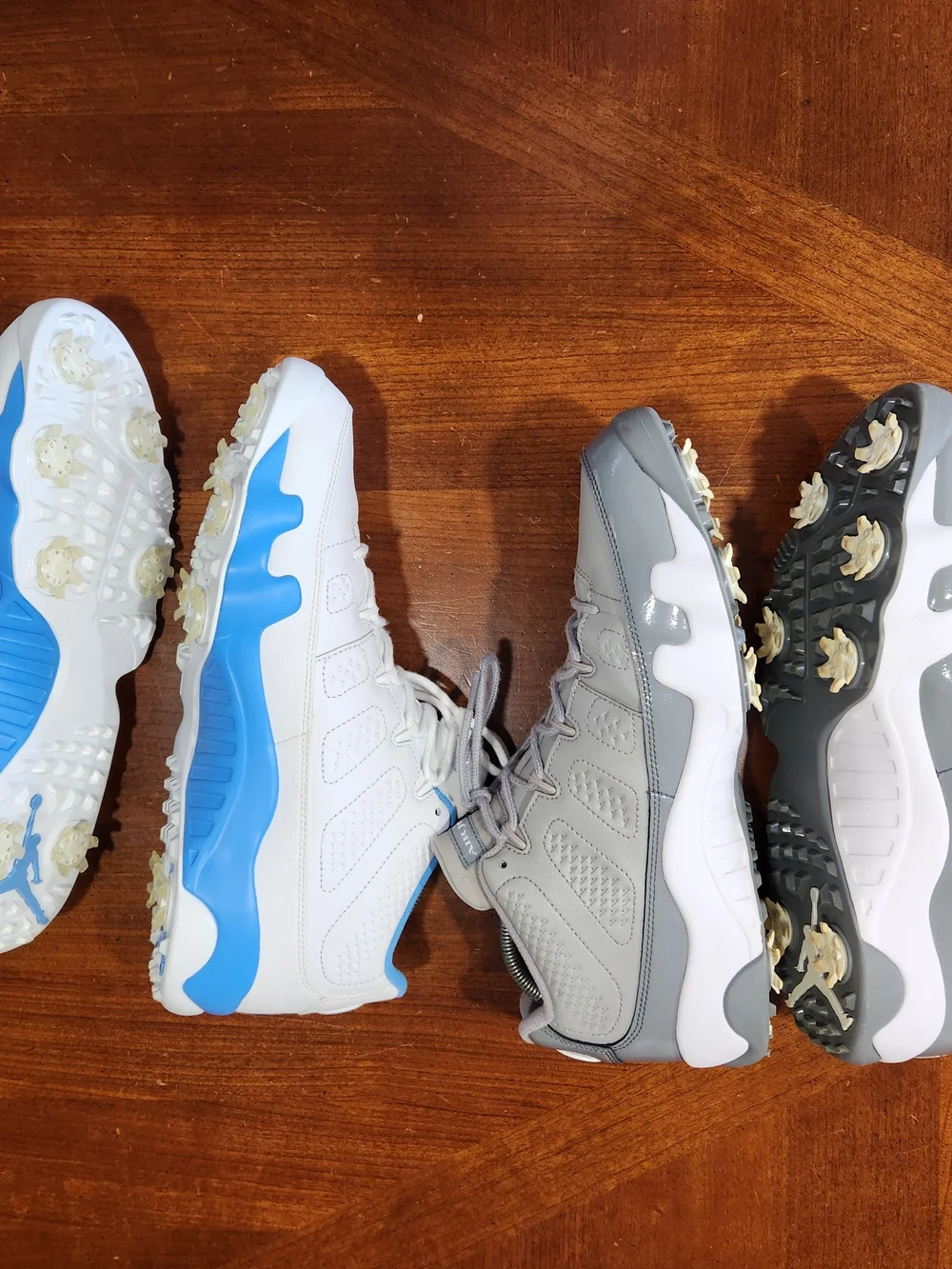2 Jordan Retro 9 GOLF Cleats Size 13 Men No Box